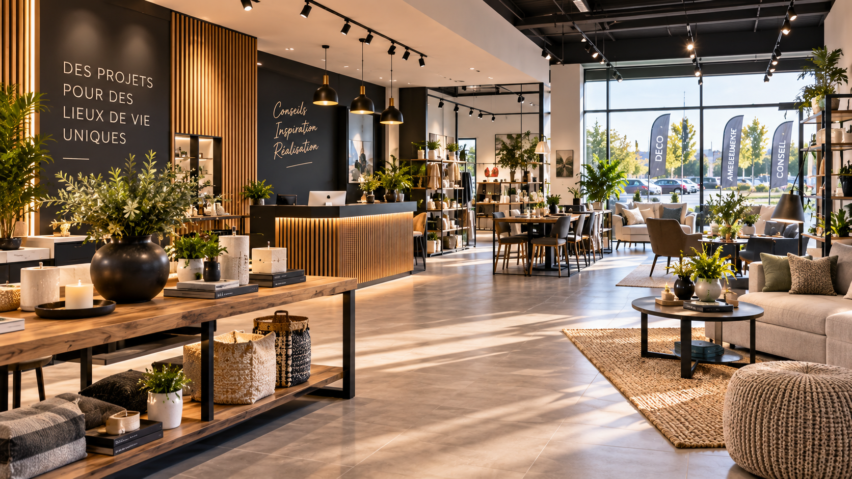 Visite virtuelle 360° de commerce et showroom